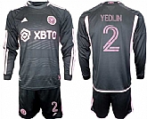 Men's Inter Miami CF #2 Yedlyn 2023-24 Black Away Soccer Jersey Suit,baseball caps,new era cap wholesale,wholesale hats